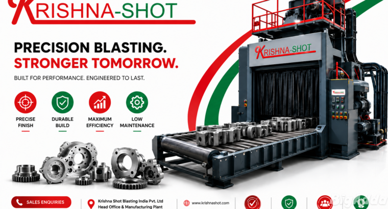 Shot Blasting Machine Manufacturers in India
