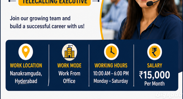 TELECALLING EXECUTIVE