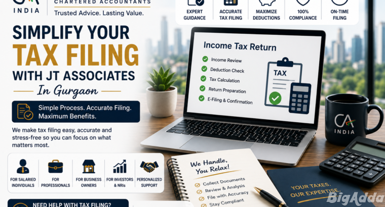 Simplify Your Tax Filing with JT Associates