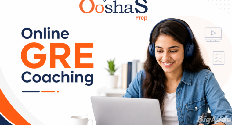 Best Online GRE Coaching Class in India | OOSHASPr