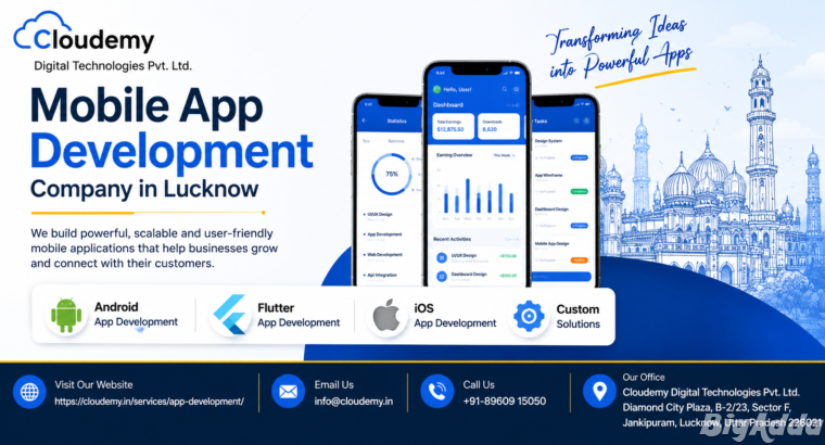 Cloudemy –Business App Development in Lucknow