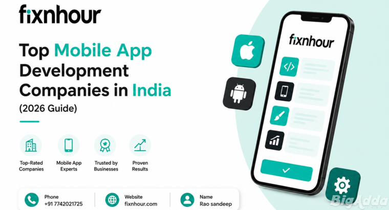 Top Mobile App Development Companies in India