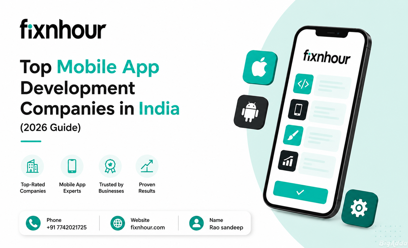 Top Mobile App Development Companies in India