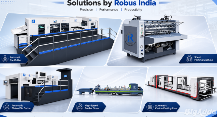 Automatic Rigid Box Making Machine