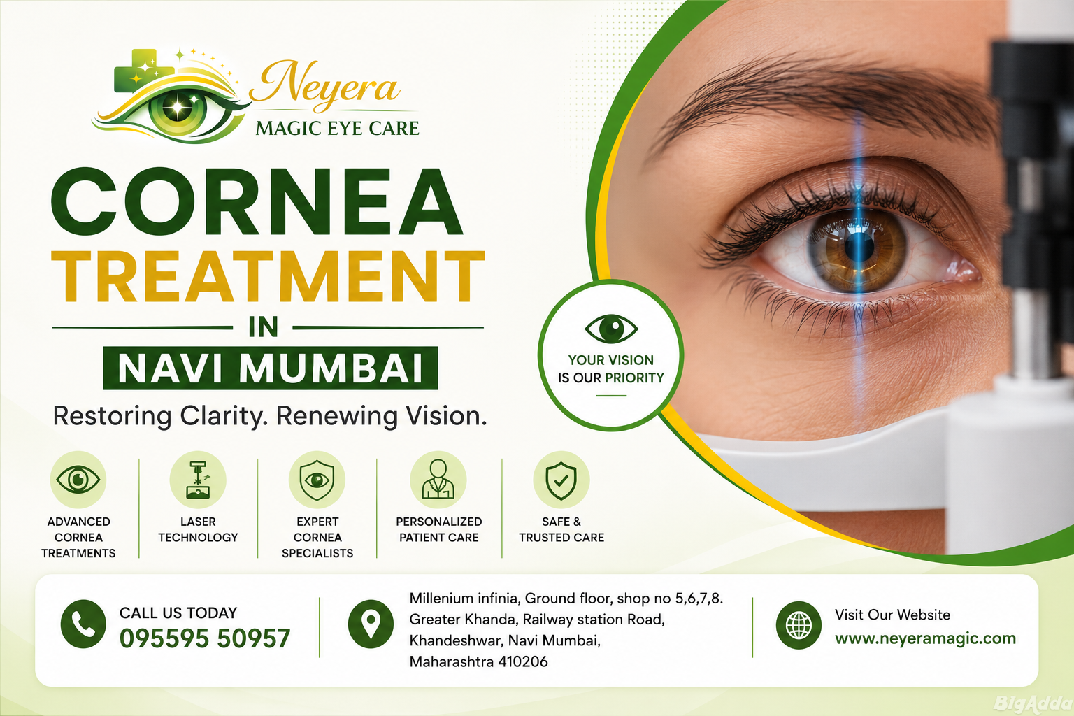 Cornea Treatment in Navi Mumbai