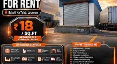1700 sq. ft. Warehouse In Lucknow for Rent