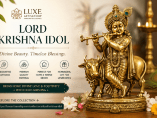 Lord Krishna Idol – Handcrafted Brass Idols for Ho