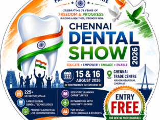 Join Chennai Dental Show 2026
