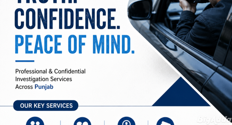 Professional Private Detective Services in Punjab