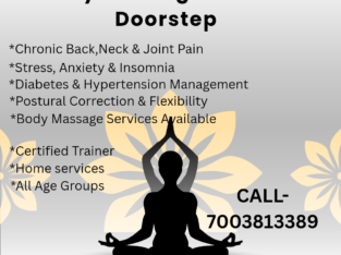 Yoga and body massage