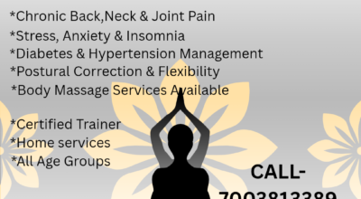 Yoga and body massage
