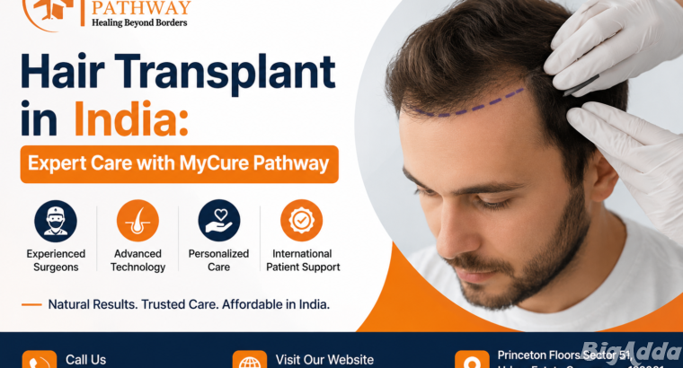 Hair Transplant in India – Expert Care with MyCure