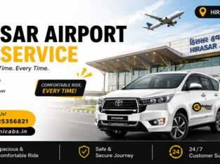 Hirasar Airport Taxi at Best Price