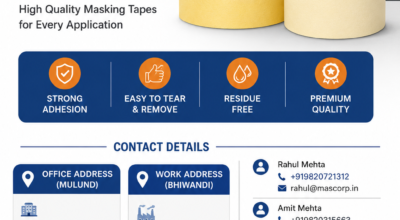 Masking Tape Manufacturer in Mumbai