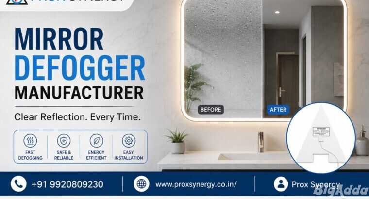 Mirror Defogger Manufacturer in Jodhpur, India