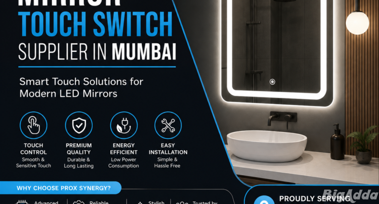 Mirror Touch Switch Supplier in Mumbai