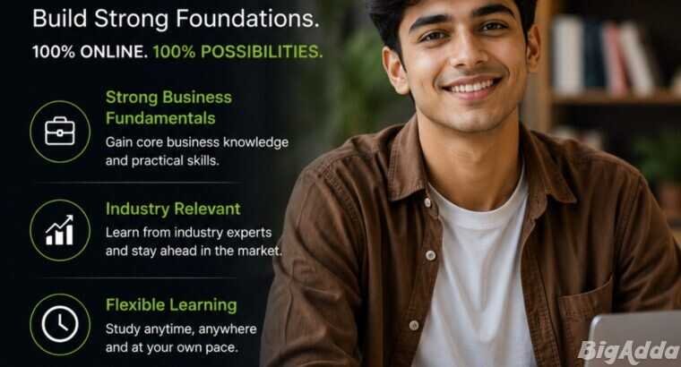 Online BBA Degree – Compare Courses, Fees, Eligibi