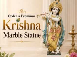 Order a Premium Krishna Marble Statue from Trusted