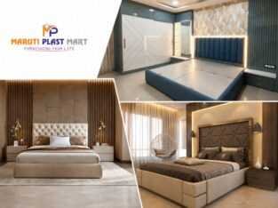 PVC and Wooden Bed in Ahmedabad | Maruti Plas