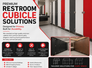 Toilet Cubicles Manufacturer | Quality Washrooms