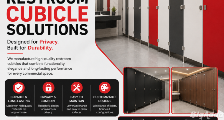 Toilet Cubicles Manufacturer | Quality Washrooms