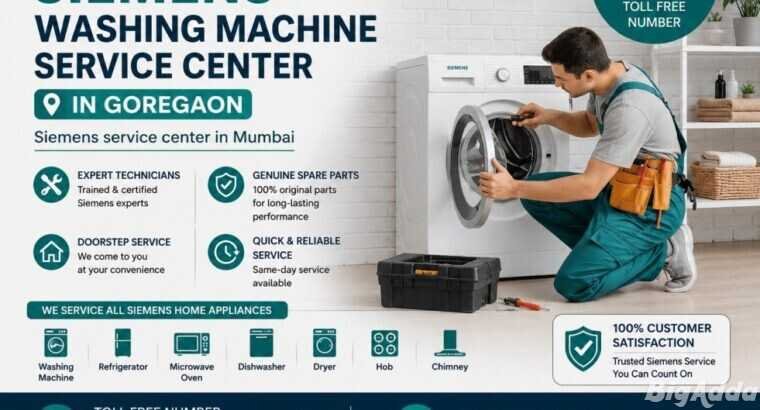 Siemens Washing Machine Service Center In Goregaon