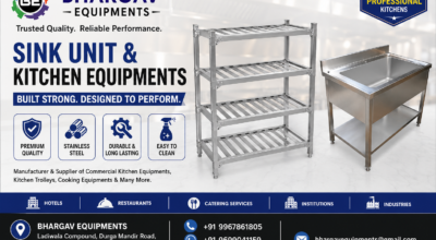 Sink Unit and Kitchen Equipments Manufacturer