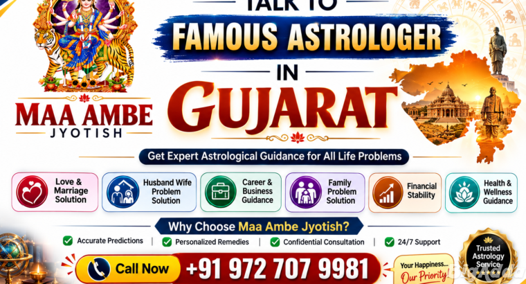 Talk To Famous Astrologer in Gujarat – Maa Ambe Jy