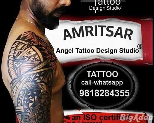 Best Tattoo Shop in Amritsar – Angel Tattoo Studio