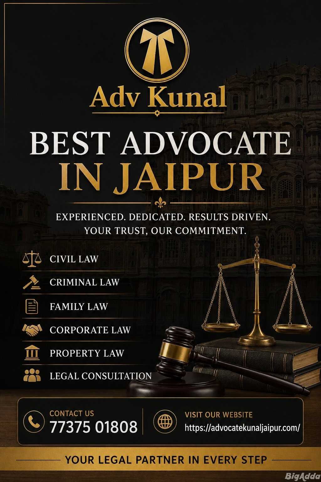 best advocate in Jaipur, Advocate Kunal Jaipur