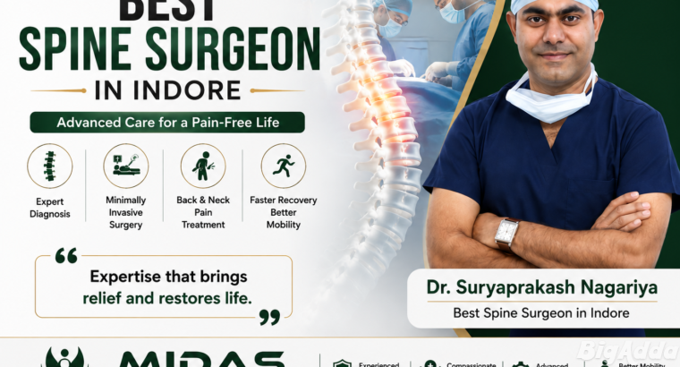 Best Spine Surgeon in Indore – Dr. Suryaprakash