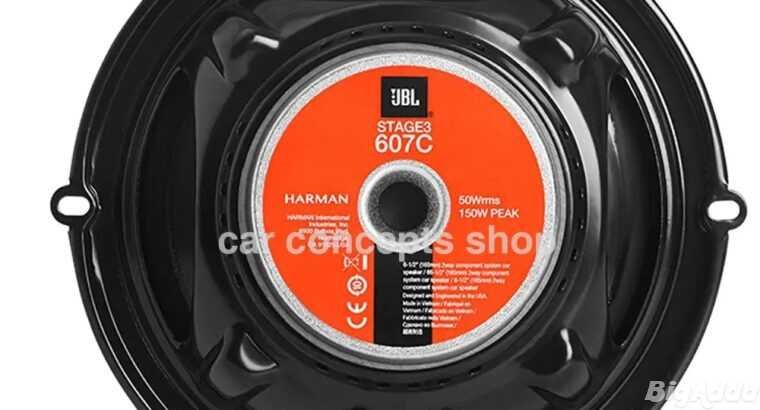 JBL Stage3 607C Car Speakers for Clearer Sound