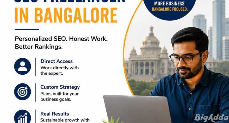 SEO Freelancer in Bangalore
