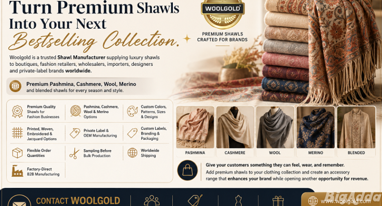 Shawl Manufacturer in India