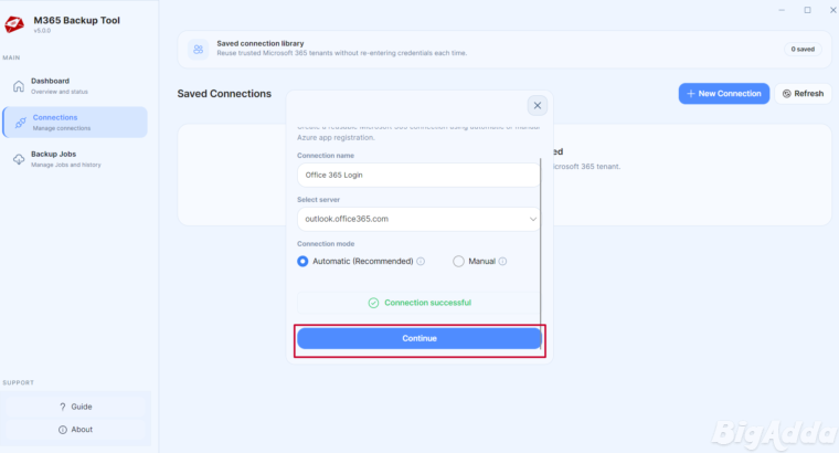 MailsDaddy Office 365 Backup Tool