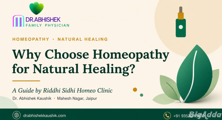 Dr Abhishek Kaushik Jaipur – Trusted Homeopathy Ca
