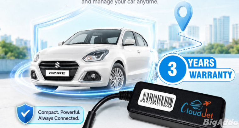 GPS Tracker for Car, Bike & Truck | 36 Months Serv