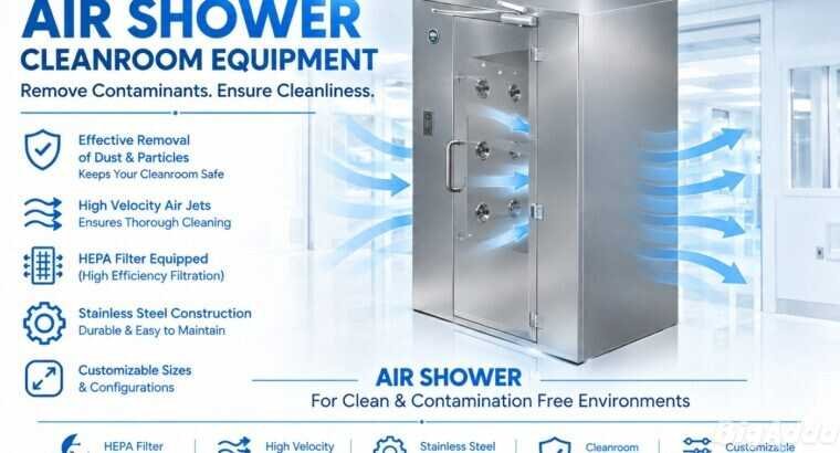 Air Shower Cleanroom Equipment Supplier in India