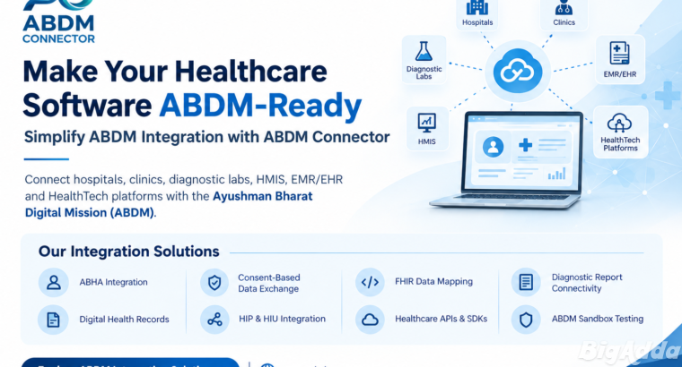 ABDM Integration Platform for Healthcare Providers
