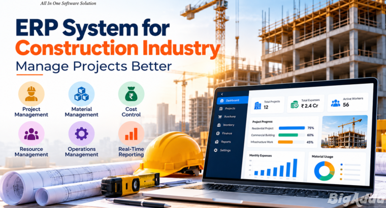 ERP System for Construction Industry