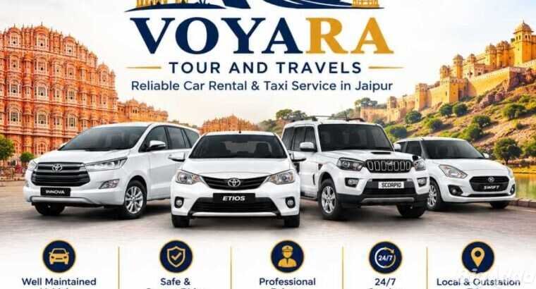 Taxi Service in Jaipur – Voyara Tour and Travels