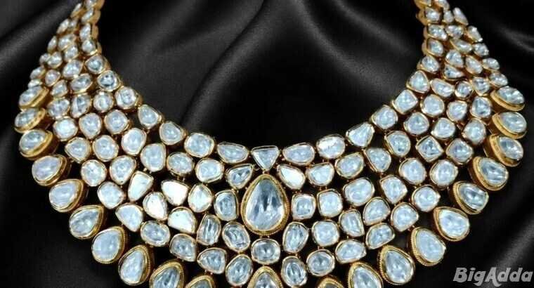 Polki Necklace Sets for Weddings & Occasions