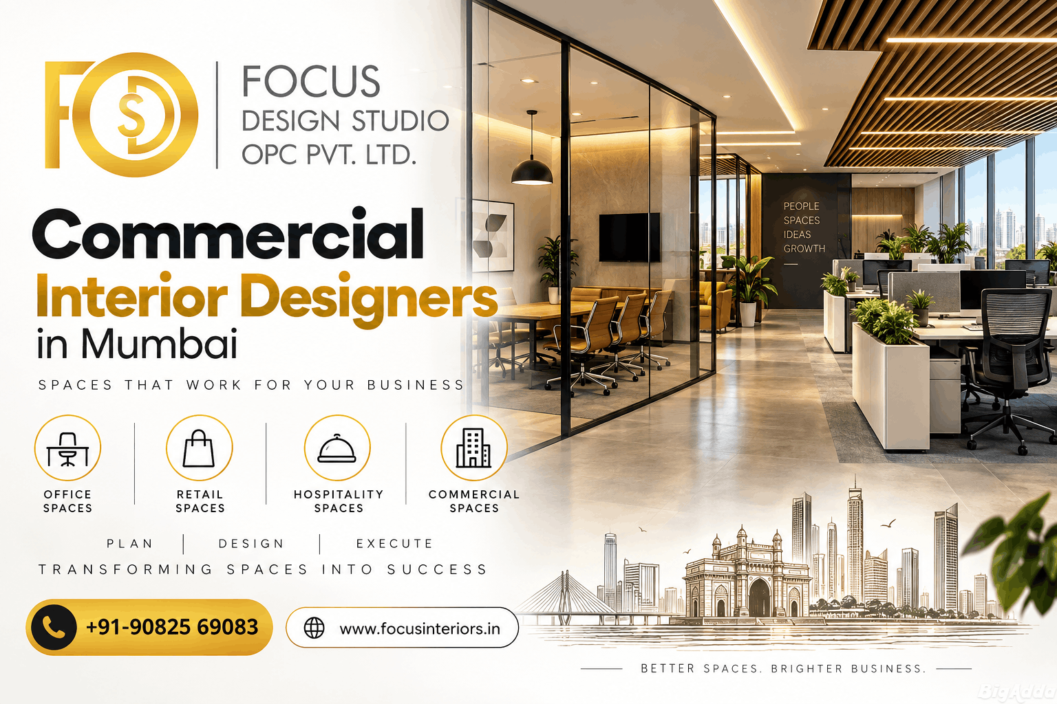 Commercial Interior Designers in Mumbai