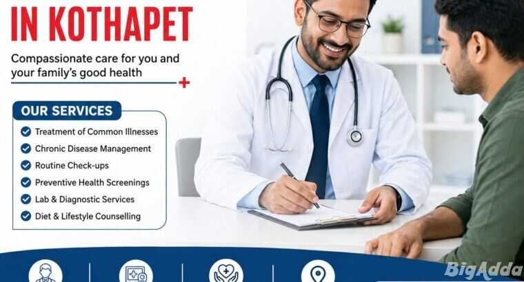 General Physician in Kothapet – Vasavi Hospital