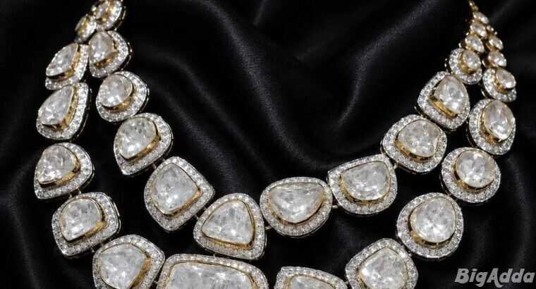 Polki Necklace Sets for Weddings & Occasions