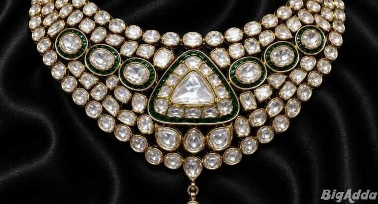 Polki Necklace Sets for Weddings & Occasions