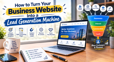 How to Turn Your Business Website Into a Lead Gene