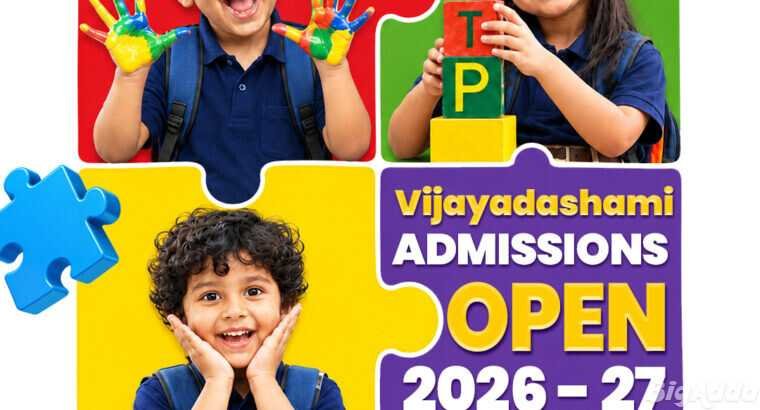 Admissions Open 2026–27