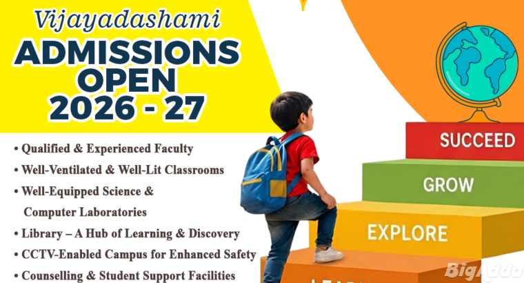 Vijayadashami Admission open