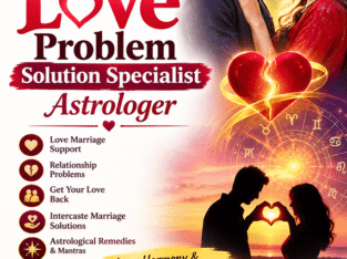 Love Problem Solution Specialist Astrologer